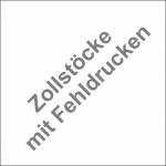 Holzgliedermaßstab 2 m, mit Fehldrucken Artikel-Nr. (2400099F)