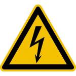 Warnung vor gefährlicher elektrischer... Artikel-Nr. (2100191)