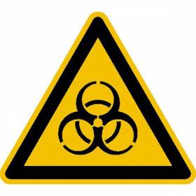 Warnung vor Biogefährdung - Bild vergrern