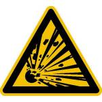 Warnung vor explosionsgefährlichen Stoffen Artikel-Nr. (2100157)