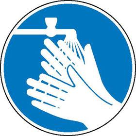 Hände waschen - Bild vergrern