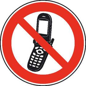 Foto-Handy benutzen verboten - Bild vergrern
