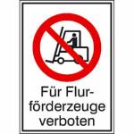 Für Flurförderzeuge verboten Artikel-Nr. (2101146)