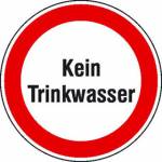 Kein Trinkwasser Artikel-Nr. (2101174)