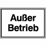 Außer Betrieb Artikel-Nr. (2105822)