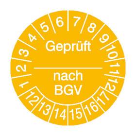 Geprüft...nach BGV - Bild vergrern