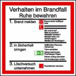 Verhalten im Brandfall Artikel-Nr. (3800050)