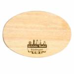 Holzbrettchen oval 24x17 cm Artikel-Nr. (2805700)