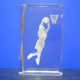 3-D-Würfel Basketball Damen - Bild vergrößern